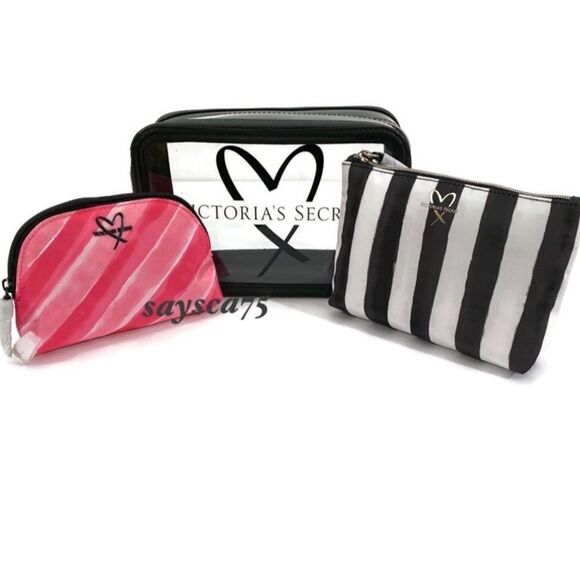 Victoria’s Secret trio makeup cosmetics bags set - Picture 6 of 13